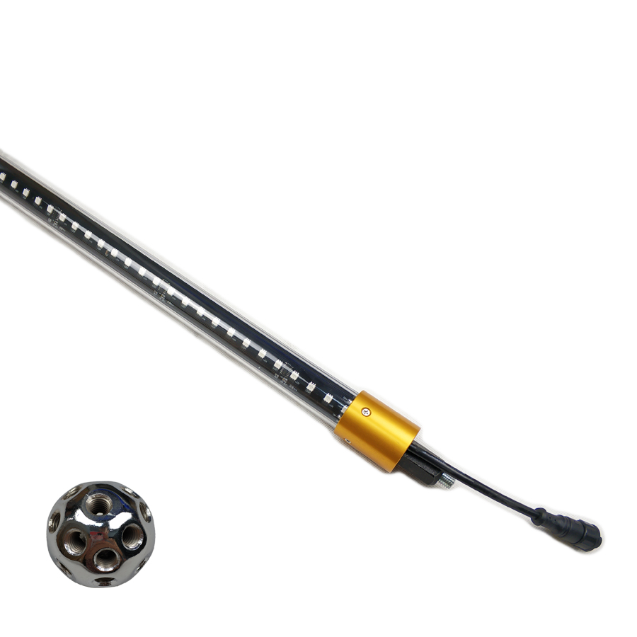 DMX RGB 万向流星灯